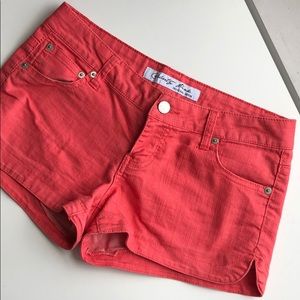 Coral Celebrity Pink Shorts